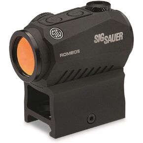SIG SAUER Romeo5 1X20mm Tactical Hunting Shooting Durable Waterproof Fogproof Illuminated 2 MOA Red Dot Reticle Gun Sight | Picatinny Mount Included