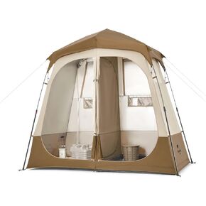 Naturehike Wet Dry Separation Pop Up Privacy Shower Tent Portable Toilet Outdoor Shower Changing Shed Mobile Toilet