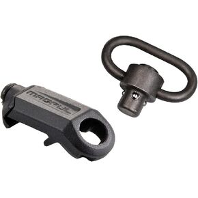 Magpul MAG337 RSA QD Rail Sling Bundle with MAG540 Black Push Button Quick-Detach Swivel for 2-Point Sling