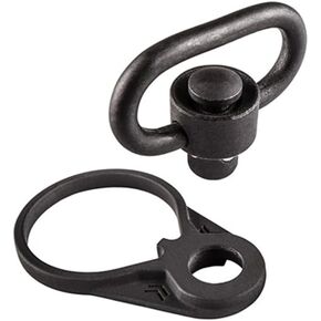 Gotical Rear Receiver QD Attachment Point w/QD Swivel | Steel Construction | Weighs only .8 ozs! | kit Also Includes a Push Button Quick Disconnect Adapter