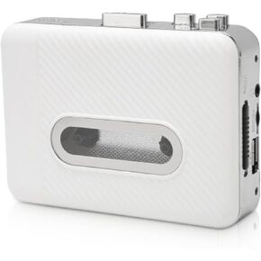 Cassette Player, 3.5mm AUX Jack Cassettes Tape to MP3 Converter with Auto Reverse Function, Headphones, Portable Tape Player for Travel Sports
