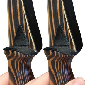 Recurve Bow/Longbow Calf Hair Arrow Rest Shatterproof Archery (Right 2 Pack)