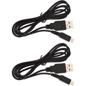 2PCS USB Charger Cable Charging Cord Wire for DSi NDSI 3DS 2DS XL/LL New 3DSXL/3DSLL 2DS Game Power Line