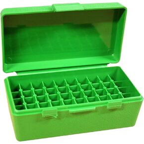 MTM 50 Round 45ACP/10MM Green Ammo Box P50-45-10