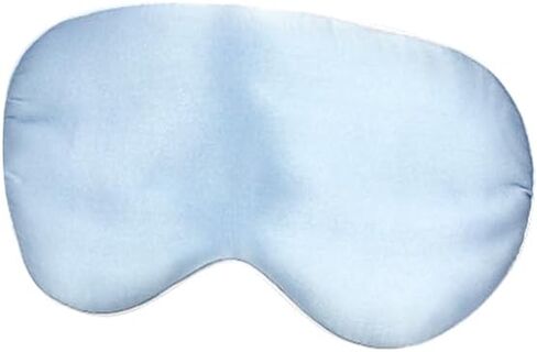 Natural Pure Silk Sleep Mask，Soft Filling，Breathable Blackout Mulberry Silk Eye Mask for Women Men，Super-Smooth Satin Shade Cover for Sleeping，Free-Comfort Eye Cover for Night，Travel，Nap in Kuwait
