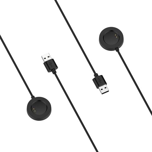 Compatible for Skg V9 Smart Watch Charger, 3.3FT USB Charging Cable Magnetic Charger Dock for Skg V9 Smartwatch (Black) in Saudi Arabia