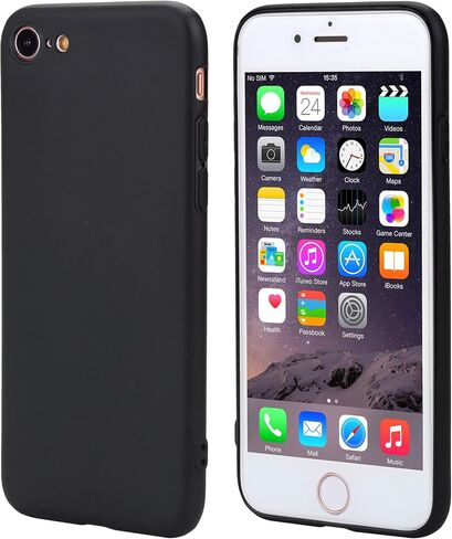 Wisdompro Case لـ iPhone SE 2022/2020 ، لـ iPhone 8 ، لـ iPhone 7 ، حزمة من 5 حزمة ملونة TPU Gel Slim Fit Cover for iPhone SE3/SE2/8/7 ) in Kuwait