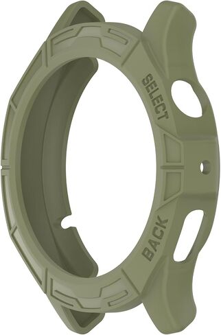 غطاء الحالة متوافق مع Amazfit Cheetah/Cheetah Pro Smartwatch Cover Soft TPU Case (Black ، Black) in Saudi Arabia