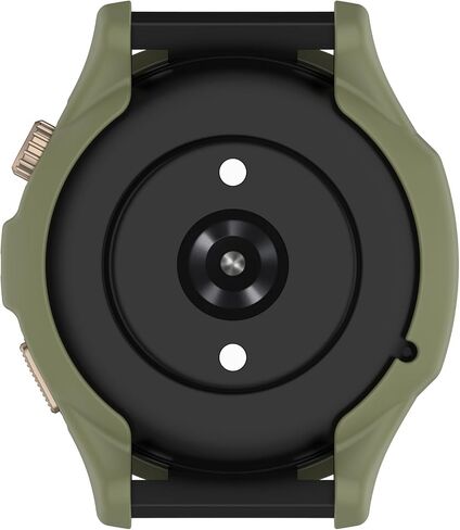 غطاء الحالة متوافق مع Amazfit Cheetah/Cheetah Pro Smartwatch Cover Soft TPU Case (Black ، Black) in Saudi Arabia