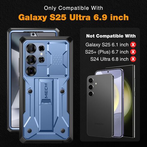 TONGATE for Samsung Galaxy S25 Ultra Holster Phone Case, Clear in Saudi Arabia