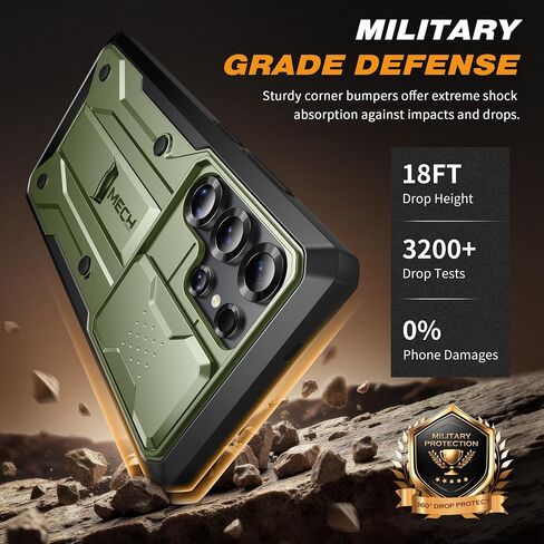 TONGATE for Samsung Galaxy S25 Ultra Holster Phone Case, Clear in Saudi Arabia