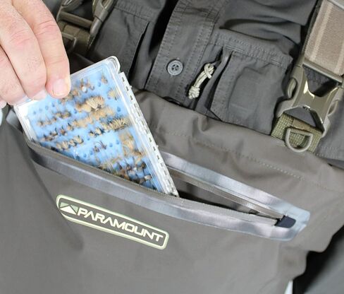 Paramount Outdoors Stonefly Youth Treasable Fishing Chest Wader للأطفال (متوسط) in Kuwait