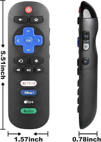 New RM-C3329 for Konka Tv Remote Control, for Jvc Control for Smart 4k Android Tv for ANAM RM-C3363 RM-C3369 32H31A 40H33A 43U55A 50Q75A 50U55A 55Q75A 55U55A 65Q75A 65U55A 75Q75A 75U55A in Kuwait