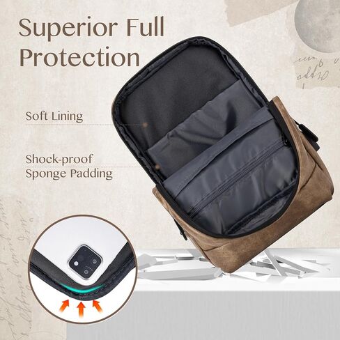 9-11 Inch Tablet Sleeve Bag Handle Carrying Case with Shoulder Strap Fits New 11-inch iPad Pro M4/iPad Air M2, iPad 10th 10.9, iPad 9/8/7th 10.2, iPad Air 5/4th 10.9, Tab S8/S9 11 in Kuwait