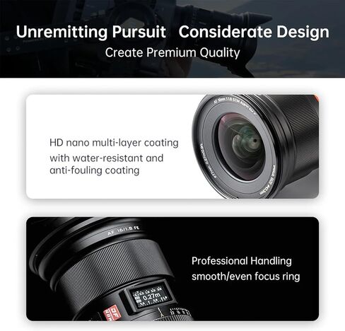 VILTROX 35mm f1.7 E, 35mm f/1.7 e-Mount APSC AF Lens for Sony e Mount, Autofocus Lens Large Aperture Prime Lens for Sony e Mount a7cr a7cii a7c a6700 zv-e100 a6600 a6400 a7iv a7iii in Saudi Arabia