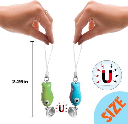 Agromusk Matching Phone Charms,Cute Ceramic Fish Matchaing Keychains Heart Strap Matching Couples Stuff Valentines Day Gifts in Kuwait