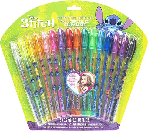 Panda 16 Piece Glitter Pen Body Art Set, Panda Themed, Glittery and Bright Colors, Ages 3 by Townley Girl in Saudi Arabia