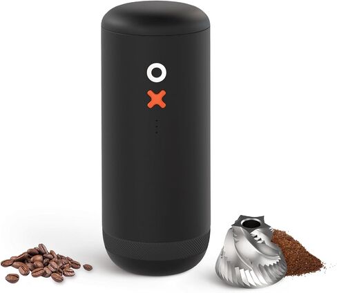 Burr Coffee Grinder – Electric, Portable, Small, Quiet Adjustable Conical Burr Coffee Bean Mill, 20 Grind Settings for Espresso, Pour-Over, French Press Moka, A TIMEMORE Brand (Matte Black) in Kuwait