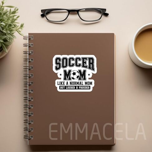 (3PCS) Soccer Heart Sticker Soccer Stickers Decals, Sport Stickers for Soccer Players, Soccer Fan, Soccer Team– Waterproof Vinyl Decal for Books Laptop Phones Tumblers Water Bottles, Size 3 x 3 Inch in Saudi Arabia