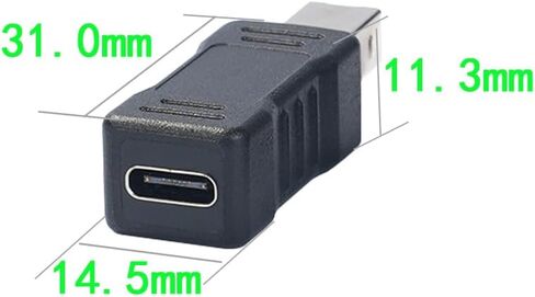 Mini USB أنثى محول طابعة الذكور (2 حزمة) in Kuwait