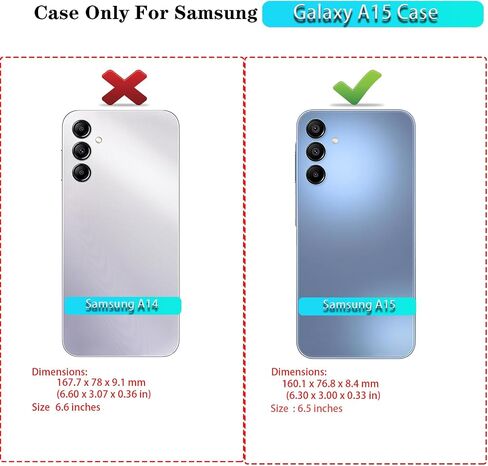 Qinmay Phone Case for Samsung Galaxy A16 5G Case with HD Screen Protector, Heavy Duty Shockproof & Dropproof 3-Layer Cover Phone Case for Galaxy A16,WineRedPink in Kuwait