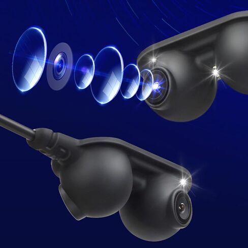 Aramox Car Door Side View Cliber spot camera HD Light Vision Side Mount Backup Camera IP68 للشاحنة RV Van Trailer Morner (يمين) in Saudi Arabia