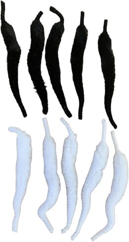 River Canyon Dragon Tails Material Tying Material - 12pcs/pack- أضف أطنانًا من الحركة إلى الذبابة أو الطعم - 3 1/2 " in Kuwait