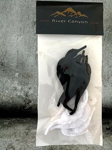 River Canyon Dragon Tails Material Tying Material - 12pcs/pack- أضف أطنانًا من الحركة إلى الذبابة أو الطعم - 3 1/2 " in Kuwait