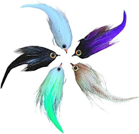 River Canyon Dragon Tails Material Tying Material - 12pcs/pack- أضف أطنانًا من الحركة إلى الذبابة أو الطعم - 3 1/2 " in Kuwait