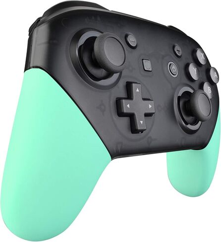 eXtremeRate Coral Replacement Handle Grips for Nintendo Switch Pro Controller, Soft Touch DIY Hand Grip Shell for Nintendo Switch Pro Controller - Controller NOT Included in Kuwait