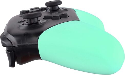 eXtremeRate Coral Replacement Handle Grips for Nintendo Switch Pro Controller, Soft Touch DIY Hand Grip Shell for Nintendo Switch Pro Controller - Controller NOT Included in Kuwait