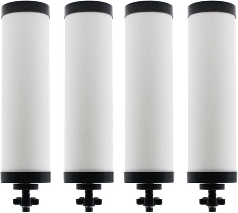 【Upgraded】Renami Ceramic Filter & Fluoride Filter Replacement for Berkey® BB9-2 Black Filters & PF-2 Fluoride Filters, Compatible with Berkey® Gravity Water Filter System, Combo Pack in Saudi Arabia
