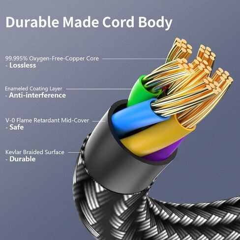 USB Type C to 3.5mm Male Aux Cable, KOOPAO 2M USB-C to 3.5mm Earphone Stereo Cord Compatible with Pad Pro 2018 Google Pixel 2 3 4XL Moto Z and Galaxy Note10+ Huawei HTC (6.6Ft) in Saudi Arabia