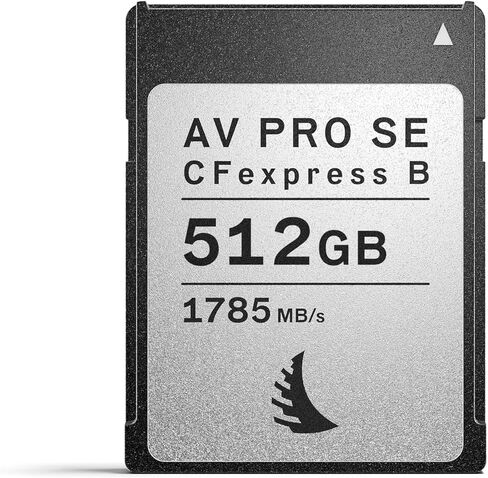 Angelbird AV PRO SE CFexpress B v4 1 TB - CFexpress 4.0 Type B Memory Card - Largest Capacity and Ultra High-Speed - up to 12 K+ RAW Video and Photo in Kuwait