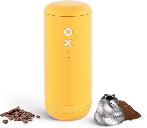 Burr Coffee Grinder – Electric, Portable, Small, Quiet Adjustable Conical Burr Coffee Bean Mill, 20 Grind Settings for Espresso, Pour-Over, French Press Moka, A TIMEMORE Brand (Matte Black) in Kuwait