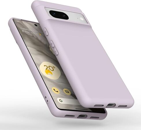AMZPAS لـ Google Pixel 8 Case ، غطاء الهاتف الناعم الناعم الناعم النحيف المضاد للخلع من Google Pixel 8 Case 6.2 بوصة ، Blackcurrant in Kuwait