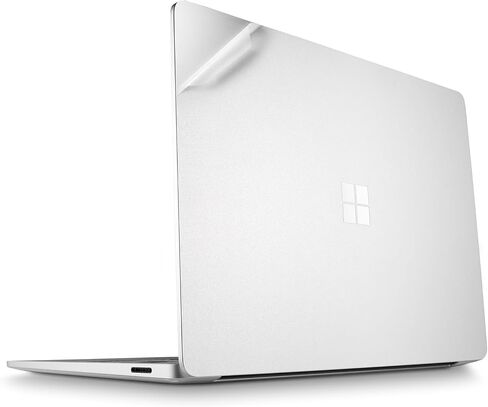 IMMOENUC Sticker Skin Decal for 2024 Microsoft Surface Laptop (7th Edition) 15 inch Model 2037 Laptop Full Body ADC Three Sided Wrap Anti-Scratch Vinyl Protective Cover (Frosted Transparent) in Kuwait