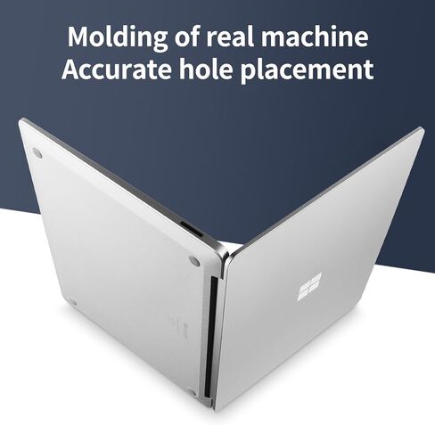 IMMOENUC Sticker Skin Decal for 2024 Microsoft Surface Laptop (7th Edition) 15 inch Model 2037 Laptop Full Body ADC Three Sided Wrap Anti-Scratch Vinyl Protective Cover (Frosted Transparent) in Kuwait