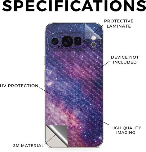 Glossy Glitter Laptop Skin Compatible with Pixel 9 Pro XL - Solid Burgundy - Premium 3M Vinyl Protective Wrap Decal Cover - Easy to Apply | Crafted in The USA by MightySkins in Saudi Arabia