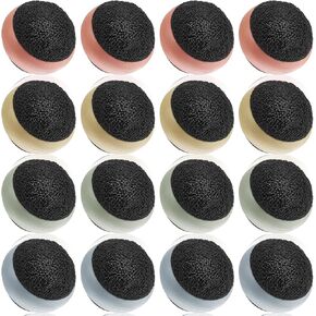 Suclain 16 Pack Touch Screen Cleaner Balls Phone Cleaning Ball Microfiber Touch Car Screen Glass Cleaner for Computer Laptop Monitor Camera Lens Gift for Christmas(Black,Blue,Rose Red,Purple)
