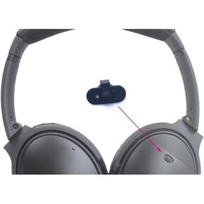 Bose Power Button, Slide Switch Replacement for QC35, QC45 Headphones, Black, Slide Actuator, Manual Operation