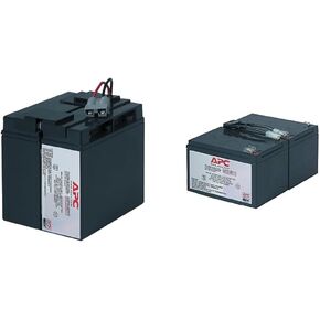 APC UPS Battery Replacement & UPS Battery Replacement, RBC6 Smart-UPS SMT1000, SMC1500, SMT1000C, SMT1000US, SU1000, SU1000BX120, SUA1000US, SUA1000, Black