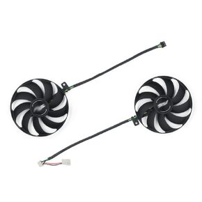 FDC10H12S9-C PLD09210S12H استبدال مروحة تبريد بطاقة الرسومات لـ ASUS RTX 2060 Super RTX 2070 2070 Super RTX 2080 2080 Super Dual Evo Cooler