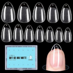 TOMICCA Gel Nail Glue Solid Nail Glue Gel UV Nail Glue Strong 4 in 1 Nail Gel Glue for Nails Tips Press On Nails 3D Nail Art Acrylic Nail Glue Lamp Curing Needed 15g