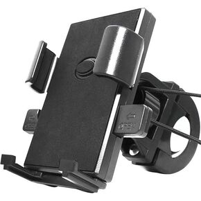 Bike Phone Holder - Anti-Shake & 150mph Windproof - Motorcycle/Bicycle Handlebar Phone Mount with 1s Lock, 360° Rotation,Fit for iPhone 16 Pro Max/15/14,Galaxy S24 S23 Ultra & 4.7-7.2" Smartphones