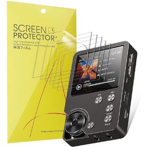 Compatible for MECHEN M30 MP3 Player Screen Protector, [6 Pack] Full Coverage TPU Clear Film Compatible for MECHEN M30 2 Inches MP3 Player (6 Pack)