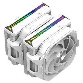 ALSEYE W700 Pro CPU Cooler Dual-Tower 290W TDP PWM 7 Heat Pipes Copper Bottom Air Cooler ARGB Voice-Activated Synchronized Rhythm Light Cooler Cover Koala Fans LGA1700/1200/2011/2066 AM5/AM4 (Black)