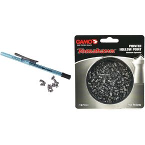 Air Venturi Pellet Pen يحتفظ 20 بيليه ، Gamo Tomahawk .177 Cal Pellets 750 Count