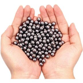 400PCS 6mm Steel Balls Precision Balls Carbon Steel Ball for Slingshots