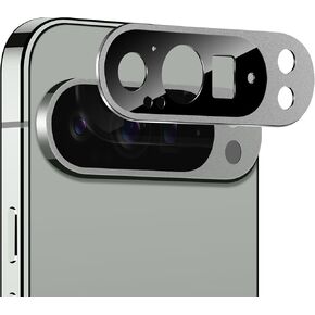 YWXTW Camera Lens Protector for Google Pixel 9 Pro XL 2024 (Not for 9 Pro), [Metal Full Coverage] Tempered Glass Screen Protector Pixel 9 Pro XL Camera Cover Accessories Case Friendly (Obsidian)